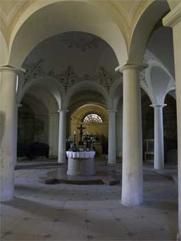 Eszterhazy mausoleum at Ganna