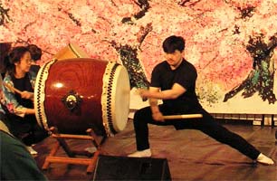 Taiko drumming